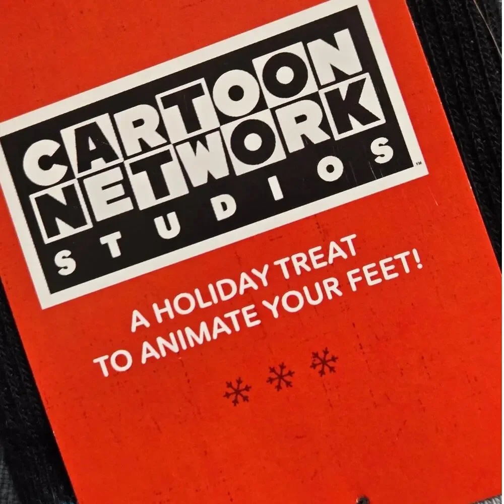 Cartoon Network Studios Custom Sock Club Crew Socks Animation Props Studio Gift